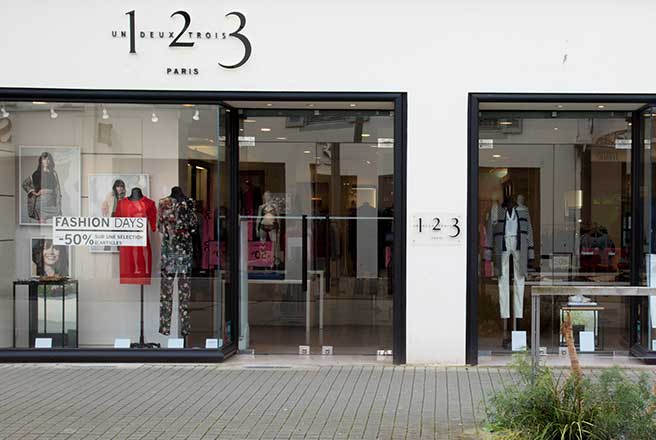 BOUTIQUE 1 2 3 Vitrine du Centre Ville