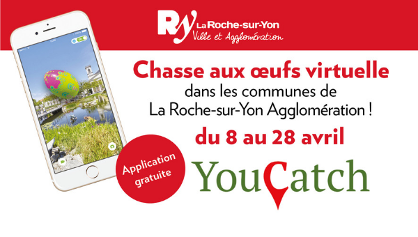 YouCatch chasse aux oeufs 2019