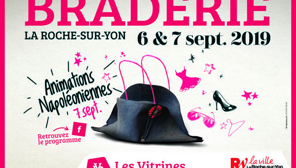 Braderie centre-ville la Roche-sur-Yon septembre 2019